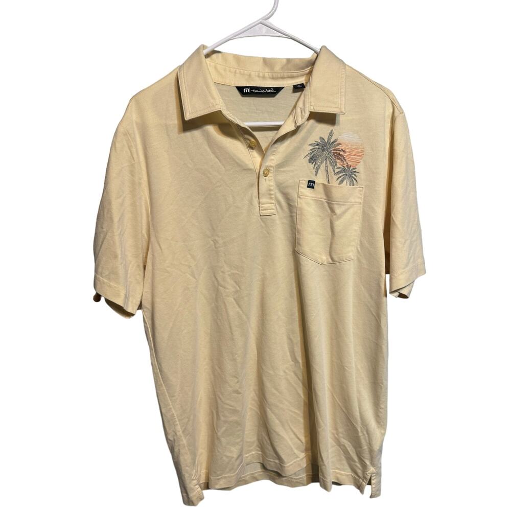Travis Miller Medium M Polo Golf Shirt Work Casual
